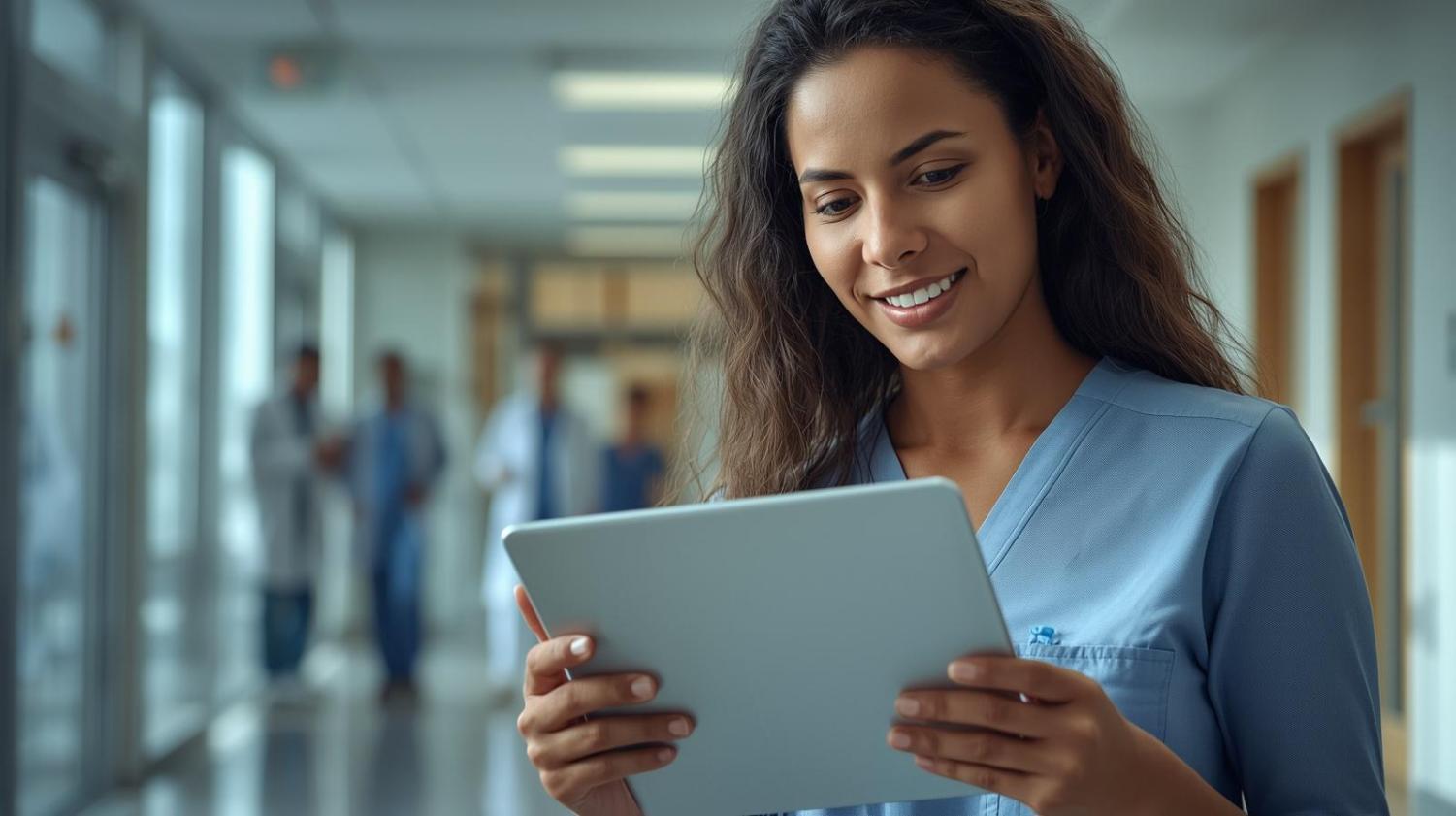 Healthcare leader reviews financial plans supporting improved patient care and medical innovation today.